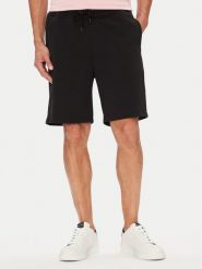 Gant Szorty sportowe 2825122T Czarny Regular Fit. Czarne szorty męskie Gant, bez wzorów, z bawełny, sportowe. Za 269.99 zł.