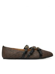 MICHAEL Michael Kors Baleriny Indy 40T5IDFP1B Brązowy. Brązowe baleriny damskie MICHAEL Michael Kors, bez wzorów, ze skóry, bez obcasa. Za 599.99 zł.