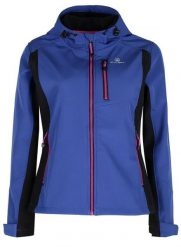 Damska kurtka softshell Athl. dpt Maya Pervinica Blue. Niebieskie kurtki damskie Givova, na zimę, l, bez wzorów, z elastanu, bez kaptura. Za 281.99 zł.