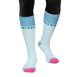 Skarpety snowboardowe Siroko Fuji Light Blue. Niebieskie skarpetki damskie SIROKO, bez wzorów. Za 63.00 zł.