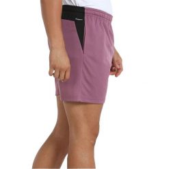 Pantalón Corto Bullpadel Opaco. Fioletowe szorty męskie bullpadel, bez wzorów. Za 169.30 zł.