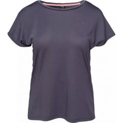 T-shirt Damski Z Krótkim Rękawem Hine. Szare t-shirty damskie Hi-tec, bez wzorów, bez kołnierzyka. Za 77.99 zł.