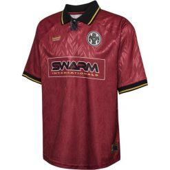 Koszulka Hummel Loose. Czerwone bluzki damskie HUMMEL, bez wzorów, bez kołnierzyka. Za 243.00 zł.