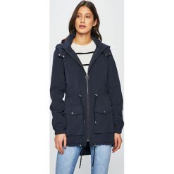 Only - Kurtka. Czarne kurtki damskie Only, s, bez wzorów, z materiału, z kapturem. W wyprzedaży za 119.90 zł.