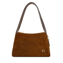 Torebka Coach. Brązowe torebki klasyczne damskie Coach, bez wzorów, bez dodatków. Za 1,039.00 zł.