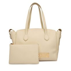 Torebka LOVE MOSCHINO. Białe torebki klasyczne damskie Love Moschino, bez wzorów, bez dodatków. Za 1,099.00 zł.