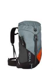 Plecak z siatką dystansową Kohla Active 22L - stormy sea/red orange/caviar. Zielone plecaki damskie KOHLA, bez wzorów, z nylonu. Za 345.39 zł.