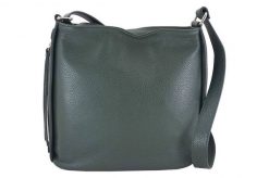 Listonoszka skórzana BARBERNI'S c. zielona 770-42. Zielone shopper bag damskie bez wzorów, ze skóry, na ramię, duże, bez dodatków. Za 319.99 zł.