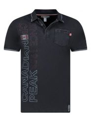 Canadian Peak Koszulka polo "Konakreak" w kolorze czarnym rozmiar: S. Czarne koszulki polo męskie Canadian Peak, s, bez wzorów, z bawełny, bez ramiączek. Za 79.03 zł.