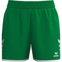 Szorty bez podszewki damskie Erima Wings. Zielone szorty damskie Erima, bez wzorów, z materiału. Za 121.50 zł.