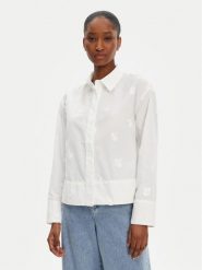 Munthe Koszula Kaseia 252103225229 Écru Regular Fit. Koszule damskie Munthe, bez wzorów, z bawełny, bez kołnierzyka, bez ramiączek. Za 759.99 zł.