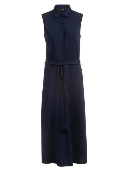 Herrlicher Sukienka w kolorze granatowym rozmiar: M. Niebieskie sukienki damskie Herrlicher, na co dzień, m, bez wzorów, z tkaniny, bez kołnierzyka, bez ramiączek, maxi, proste. Za 266.03 zł.