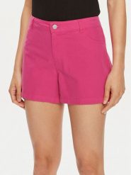 JDY Szorty jeansowe Avery 15322145 Różowy Regular Fit. Czerwone szorty damskie JDY, bez wzorów, z bawełny. Za 89.99 zł.