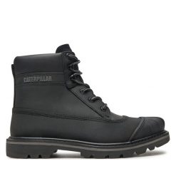 Trapery CAT Footwear. Czarne buty zimowe męskie CAT Footwear, bez zapięcia. Za 579.99 zł.