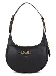 Guess Torebka w kolorze czarnym - 28 x 18 x 6 cm rozmiar: onesize. Czarne torebki klasyczne damskie Guess, z aplikacjami, z materiału, bez dodatków. Za 461.21 zł.