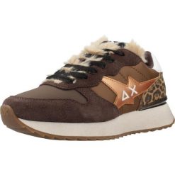 Buty SUN68 STARGIRL ANIMAL Brązowy. Brązowe obuwie treningowe damskie SUN68, na fitness i siłownię. Za 379.99 zł.