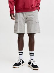 Jack & Jones Bojówki "Cole" w kolorze beżowym rozmiar: XL. Brązowe szorty męskie Jack & Jones, bez wzorów, z bawełny. Za 80.89 zł.
