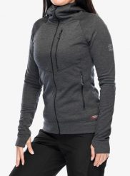 Bluza polarowa damska Turbat Peak Fleece. Szare bluzy z kapturem damskie TURBAT, m, z materiału. Za 428.99 zł.