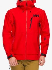 Kurtka z membraną męska Helly Hansen Odin 9 Worlds 3.0 Jacket. Czerwone kurtki męskie Helly Hansen, m, bez wzorów, z materiału, bez kaptura. Za 2,085.55 zł.