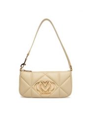 LOVE MOSCHINO Torebka JC4111PP1OLC0129 Beżowy. Brązowe torebki klasyczne damskie Love Moschino, bez wzorów, ze skóry, bez dodatków. Za 839.99 zł.