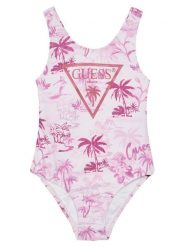 Guess Strój kąpielowy J5GZ47 MC052 Różowy. Czerwone stroje kąpielowe dziewczęce Guess, z aplikacjami, z syntetyku. Za 139.99 zł.