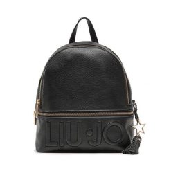 Plecak Liu Jo. Czarne plecaki damskie Liu Jo, bez wzorów. Za 409.99 zł.