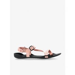Sandały turystyczne damskie Xero Shoes Z-Trek. Czarne obuwie trekkingowe damskie XERO SHOES, bez wzorów, bez obcasa. Za 230.99 zł.