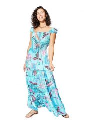 Ipanima Sukienka w kolorze błękitnym rozmiar: 38/40. Niebieskie sukienki damskie Ipanima, bez wzorów, bez kołnierzyka, bez ramiączek, maxi. Za 78.99 zł.