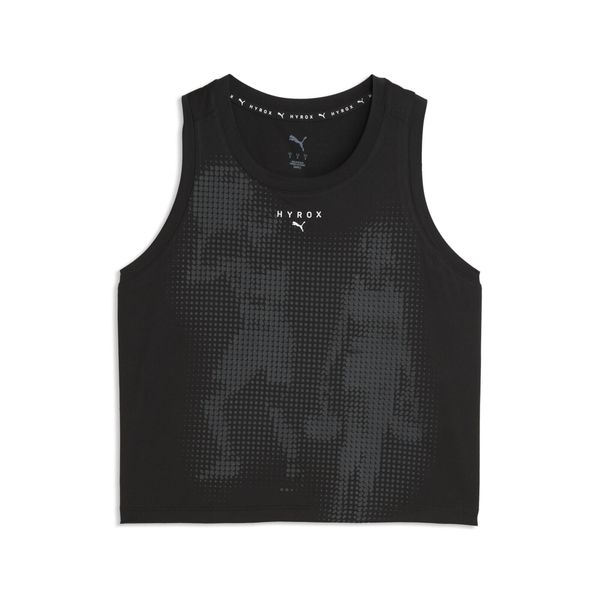 Damska skrócona koszulka na ramiączkach PUMA x HYROX CLOUDSPUN ThermoAdapt PUMA. Fioletowe bluzki sportowe damskie Puma, l, bez wzorów, z dżerseju, bez ramiączek. Za 179.00 zł.