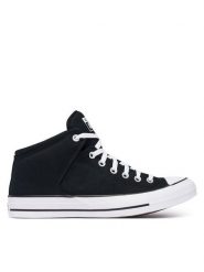 Converse Trampki Chuck Taylor All Star High Street A22387C Czarny. Czarne trampki i tenisówki męskie Converse, bez wzorów, z materiału, bez zapięcia. Za 329.99 zł.