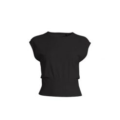 Koszulka Casall Seamless Graphical Rib Oddychająca Bezszwowa Elastyczna. Czarne bluzki damskie Casall, bez wzorów, bez kołnierzyka. W wyprzedaży za 189.00 zł.