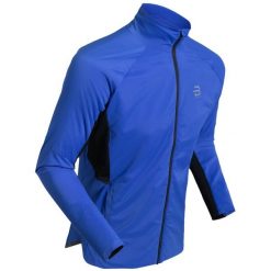 Kurtka biegowa Daehlie Sportswear Run 365 2.0. Niebieskie kurtki treningowe męskie DAEHLIE, l, bez wzorów, z elastanu, do biegania. Za 727.50 zł.
