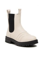 DeeZee Botki CS2922-12 Beżowy. Brązowe botki dziewczęce DeeZee, bez wzorów, ze skóry, bez ramiączek. Za 159.99 zł.