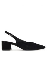 Vagabond Shoemakers Czółenka Marta 5928-140-20 Czarny. Czarne czółenka damskie Vagabond Shoemakers, bez wzorów, ze skóry, bez obcasa. Za 539.99 zł.