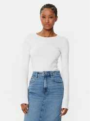 Gina Tricot Bluzka 24216 Szary Regular Fit. Szare bluzki damskie Gina Tricot, l, bez wzorów, z bawełny, bez kołnierzyka, bez ramiączek. Za 49.99 zł.