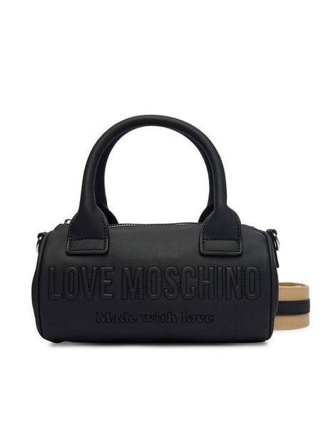 LOVE MOSCHINO Torebka JC4054PP1OLE0000 Czarny. Czarne torebki klasyczne damskie Love Moschino, bez wzorów, ze skóry, bez dodatków. Za 839.99 zł.
