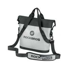 Wielofunkcyjna torba rowerowa z paskiem na ramię ROCKBROS. Białe torby męskie na ramię ROCKBROS, bez wzorów, z materiału, na ramię, duże. Za 304.16 zł.