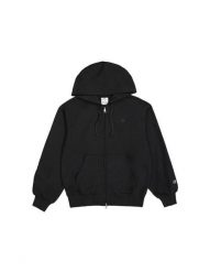 Bluza damska Champion Full Zip Hoodie Sweatshirt 117787. Fioletowe bluzy z kapturem damskie CHAMPION, xs, z bawełny. Za 216.99 zł.