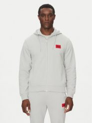 HUGO Bluza Daple212 50447972 Szary Regular Fit. Szare bluzy bez kaptura męskie Hugo, m, z bawełny. Za 359.99 zł.