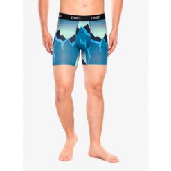 Bokserki termoaktywne męskie Stance Out Of Range Boxer Brief. Niebieskie bokserki męskie Stance, bez wzorów. Za 78.99 zł.