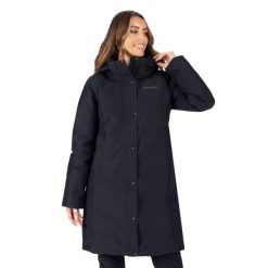 Płaszcz przeciwdeszczowy damski Marmot Chelsea Coat. Czarne kurtki przeciwdeszczowe damskie Marmot, xs, bez wzorów, eleganckie. Za 1,239.00 zł.