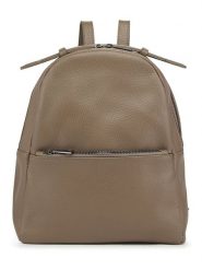 Florence Bags Skórzany plecak "Livia" w kolorze brązowym - 28 x 33 x 14 cm rozmiar: onesize. Brązowe plecaki damskie Florence Bags, bez wzorów, z materiału. Za 324.26 zł.