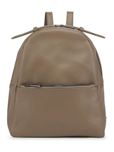 Florence Bags Skórzany plecak "Livia" w kolorze brązowym - 28 x 33 x 14 cm rozmiar: onesize. Brązowe plecaki damskie Florence Bags, bez wzorów, z materiału. Za 324.26 zł.