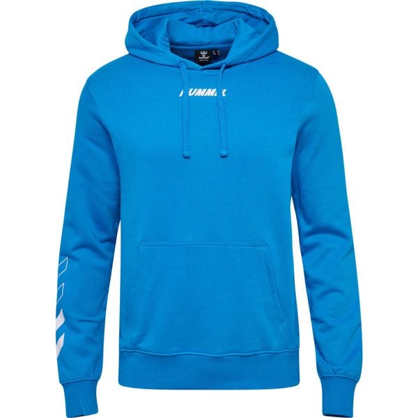 Bluza z kapturem Hummel hmlELEMENTAL. Niebieskie bluzy z kapturem męskie HUMMEL, z polaru. W wyprzedaży za 139.85 zł.