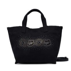 Torebka KARL LAGERFELD. Czarne torebki klasyczne damskie Karl Lagerfeld, bez wzorów, bez dodatków. Za 339.99 zł.