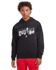 Męska bluza Nike JA M CUB BB PO HOODIE FZ1038-010. Czarne bluzy sportowe męskie Nike, bez wzorów, z bawełny, sportowe, bez kołnierzyka, bez ramiączek. Za 291.65 zł.