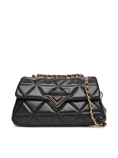 Aldo Torebka Softpuffquilt 14010640 Czarny. Czarne torebki klasyczne damskie Aldo, bez wzorów, ze skóry, wizytowe, bez kołnierzyka, bez ramiączek. Za 329.99 zł.