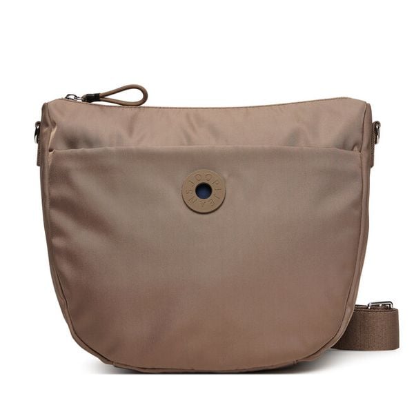 Torebka JOOP! Jeans. Brązowe listonoszki damskie Joop! Jeans, bez wzorów, z jeansu, bez dodatków. Za 419.99 zł.