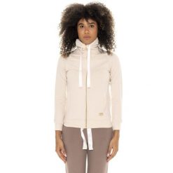 Bluza zimowa Leone 1947 Chic Tones Damen ze Stehkragen und Reißverschluss. Brązowe bluzy bez kaptura damskie LEONE 1947 APPAREL. W wyprzedaży za 206.29 zł.