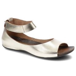 Złote Sandały Damskie Lemar Buty Ze Skóry. Żółte sandały damskie Lemar, bez wzorów, ze skóry, bez obcasa, na obcasie. Za 199.00 zł.